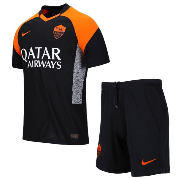 Camiseta AS Roma 3ª Niño 2020/21 Negro